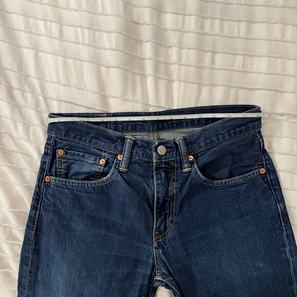 Levi’s 511 Women’s Slim Straight Jeans White Label Button Fly 31x30 Y2K 90s - Picture 6 of 14